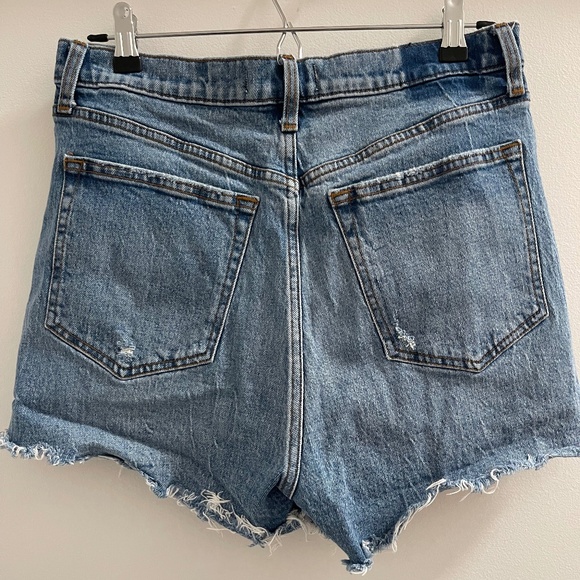 Abercrombie & Fitch High Rise Denim Shorts - Picture 6 of 7